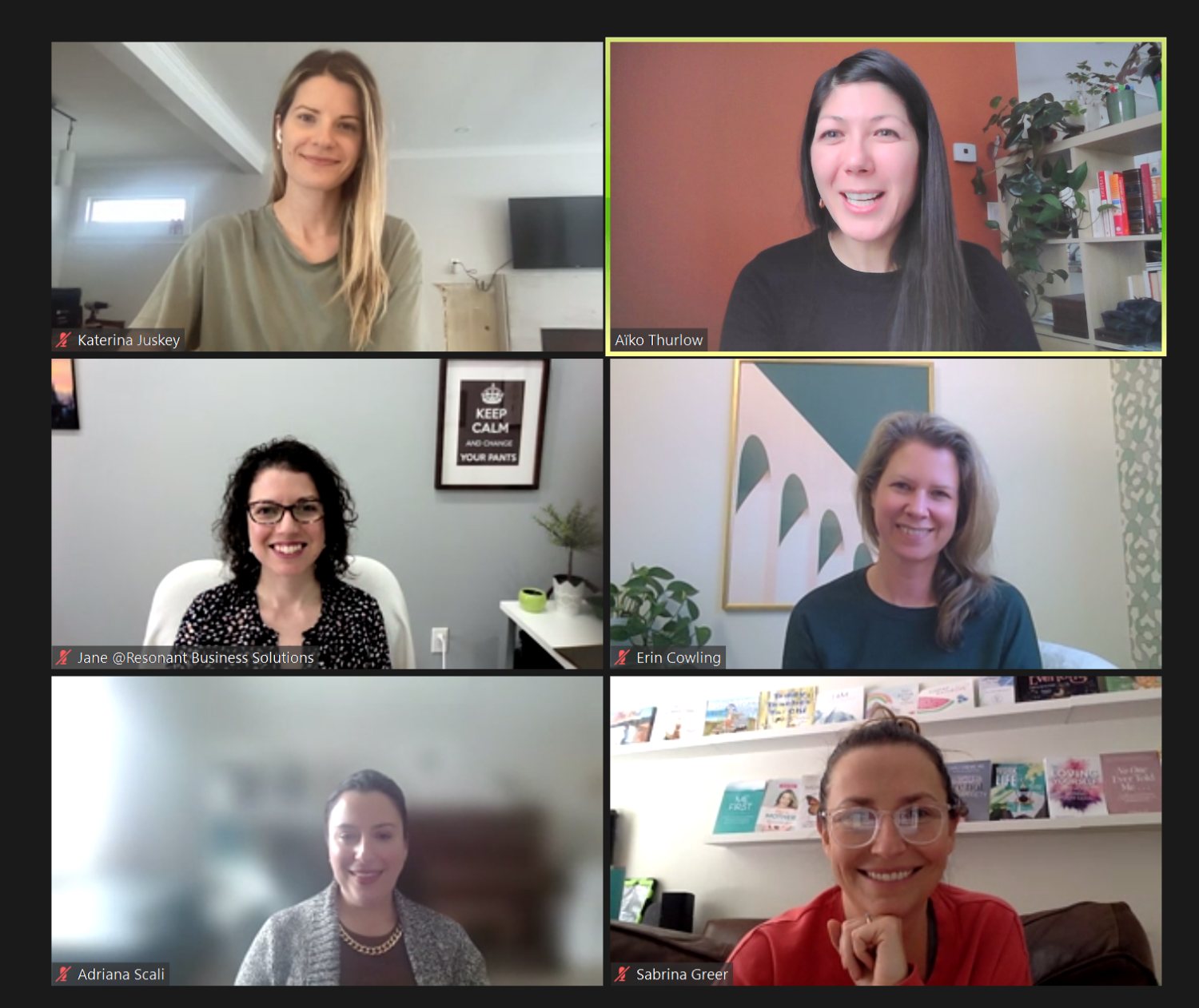 An InFounders mastermind session with the ELLA Altitude cohort